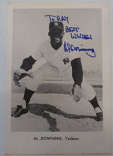 Load image into Gallery viewer, Al Downing signed baseball paper photo 7x5
