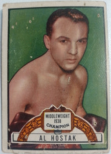 Al Hostak 1951Topps ringside boxing card