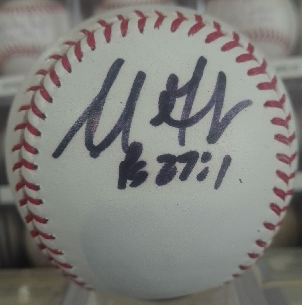 Adrian Gonzalez signed baseball