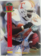 Load image into Gallery viewer, Aaron Hayden signed football card

