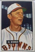 Load image into Gallery viewer, Al Widmar baseball card
